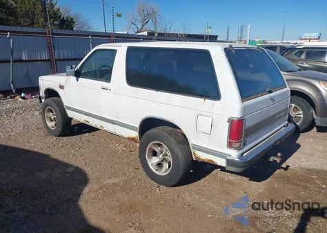 1985 Chevrolet Blazer S10 from USA, damaged, VIN 1G8CT18BXF8250205